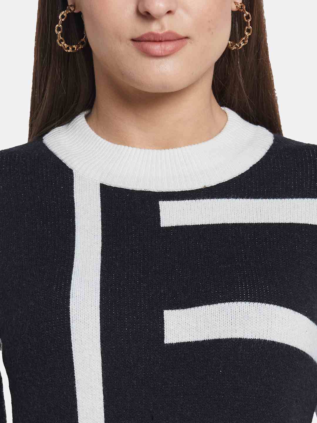 METTLE Women Printed Pullover