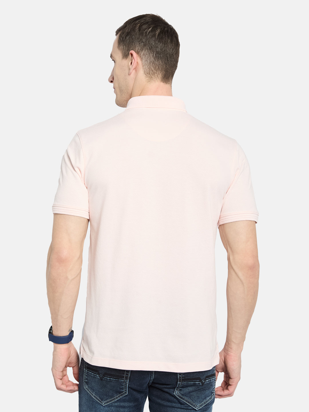 Octave Men Polo Collar T-shirt