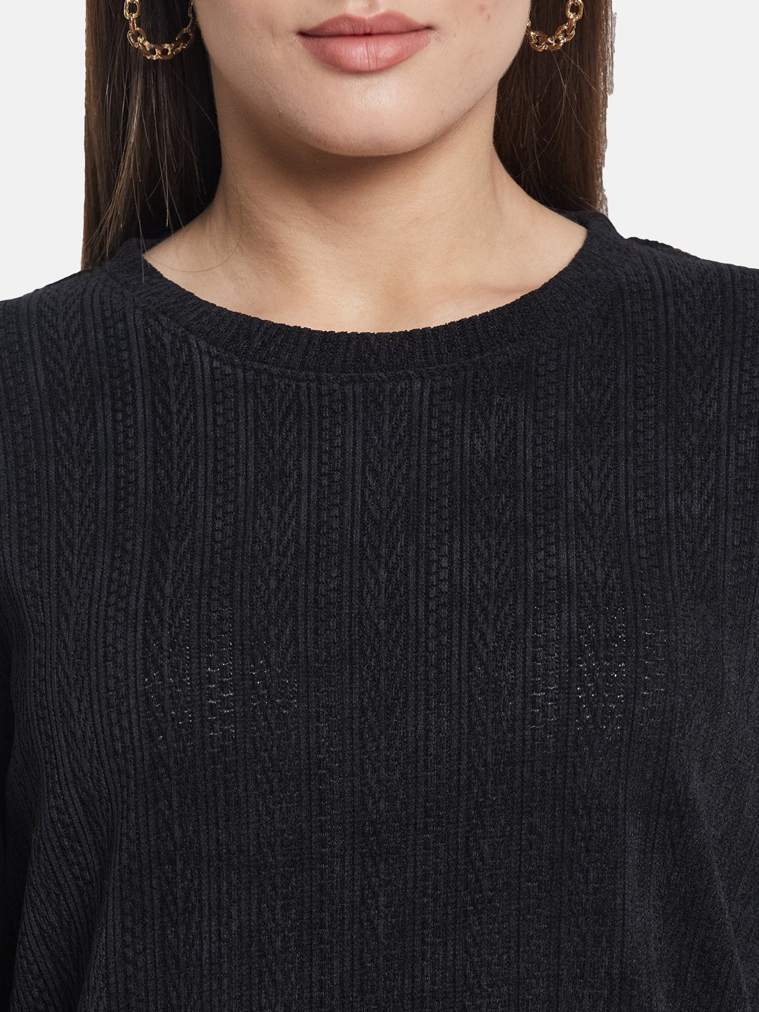 METTLE Women Round Neck Sweatshirt