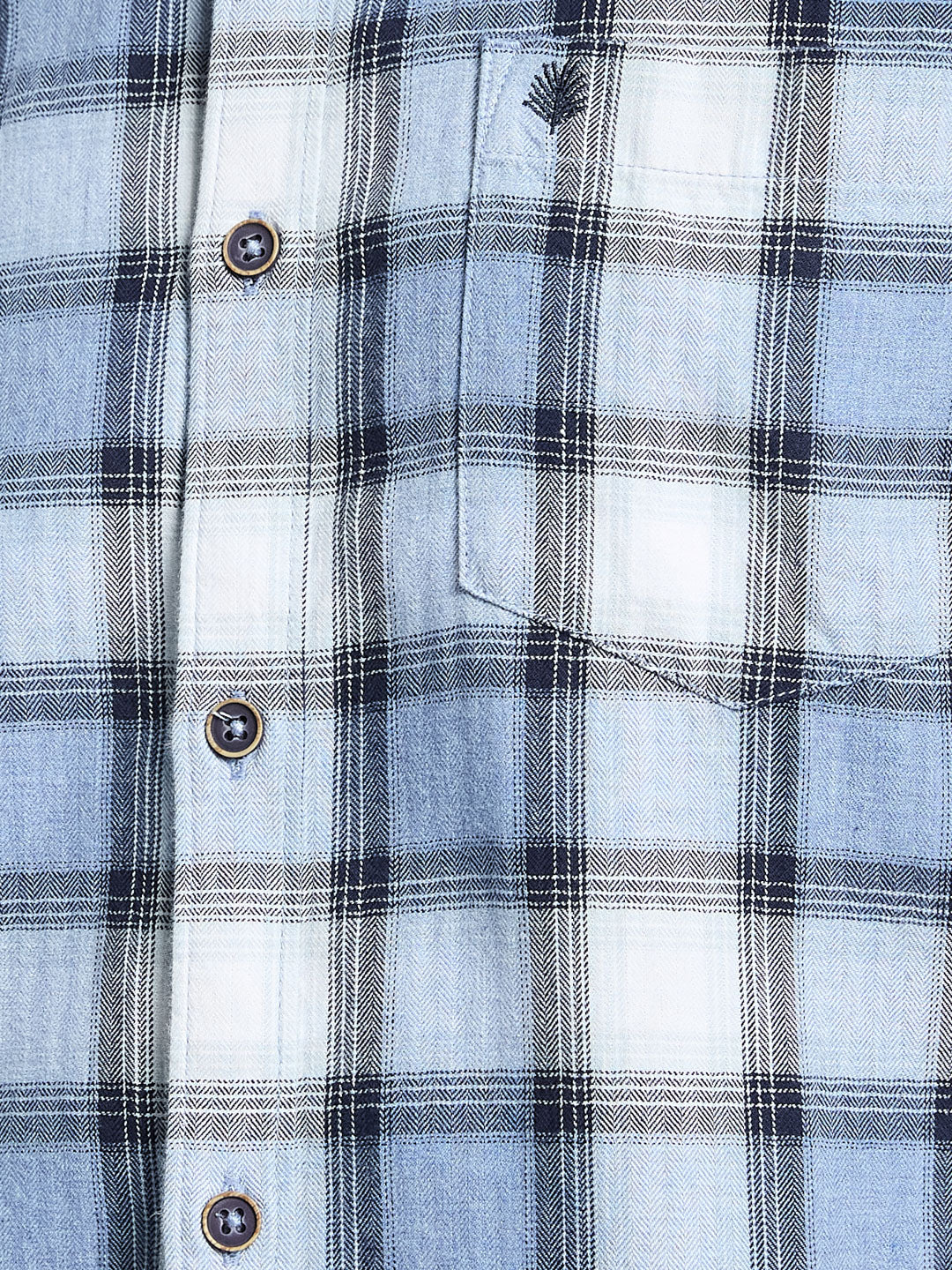 METTLE Men Opaque Checked Casual Shirt