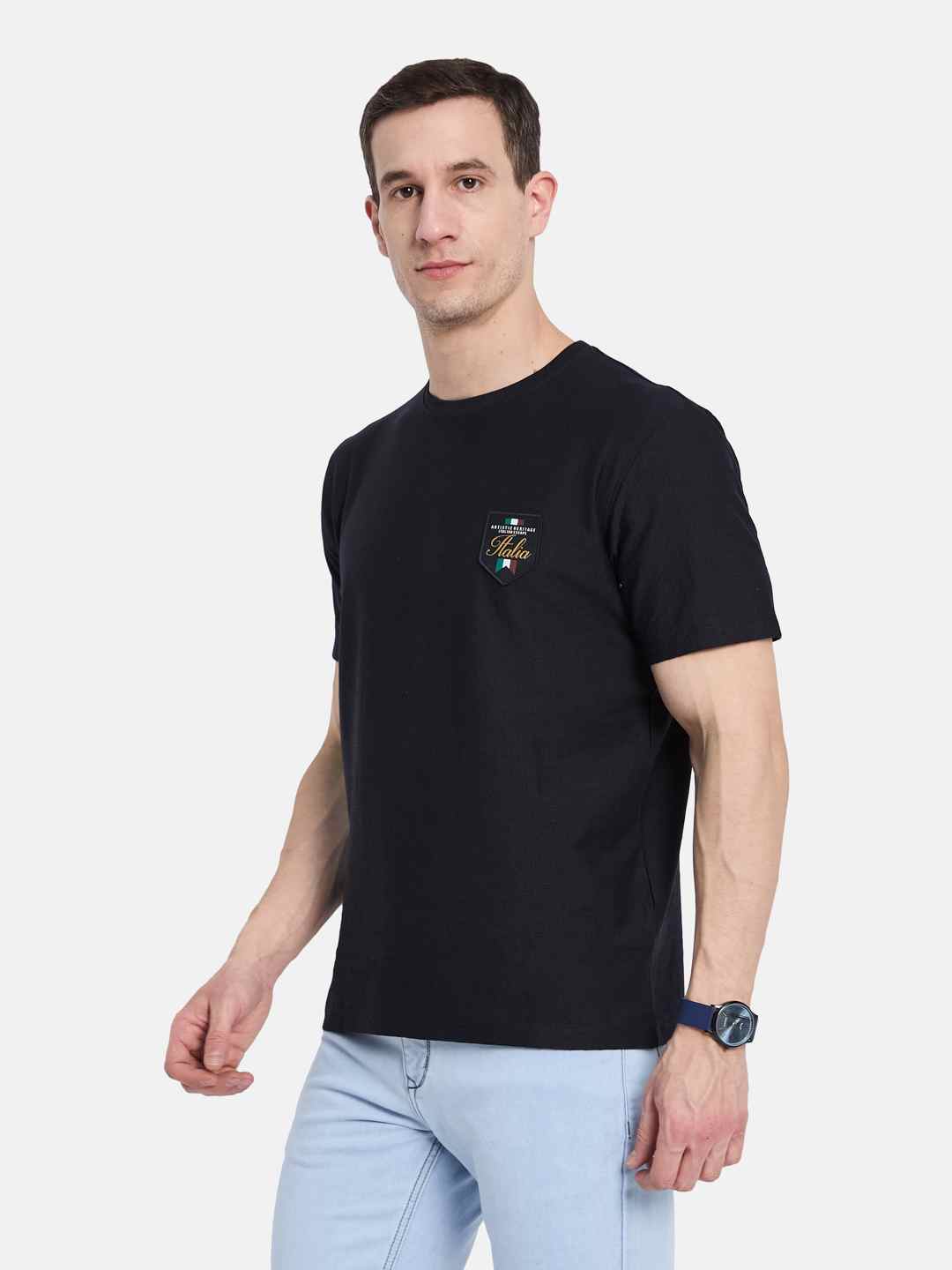 Octave Men Printed T-shirt