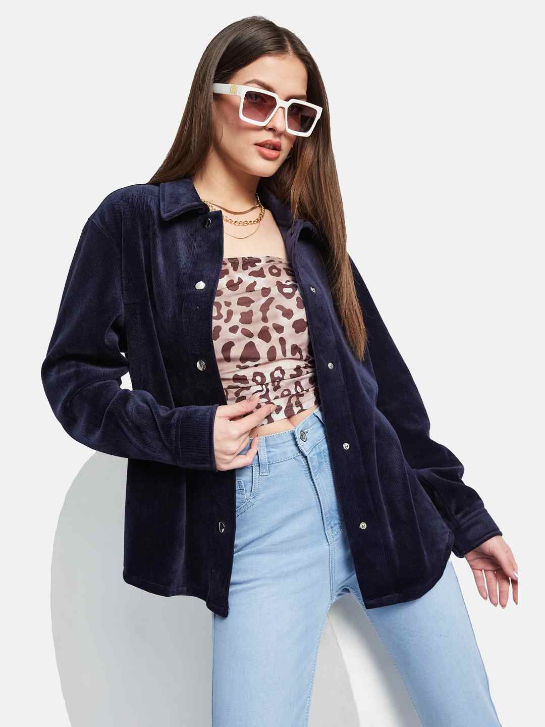 METTLE Women Opaque Casual Shirt