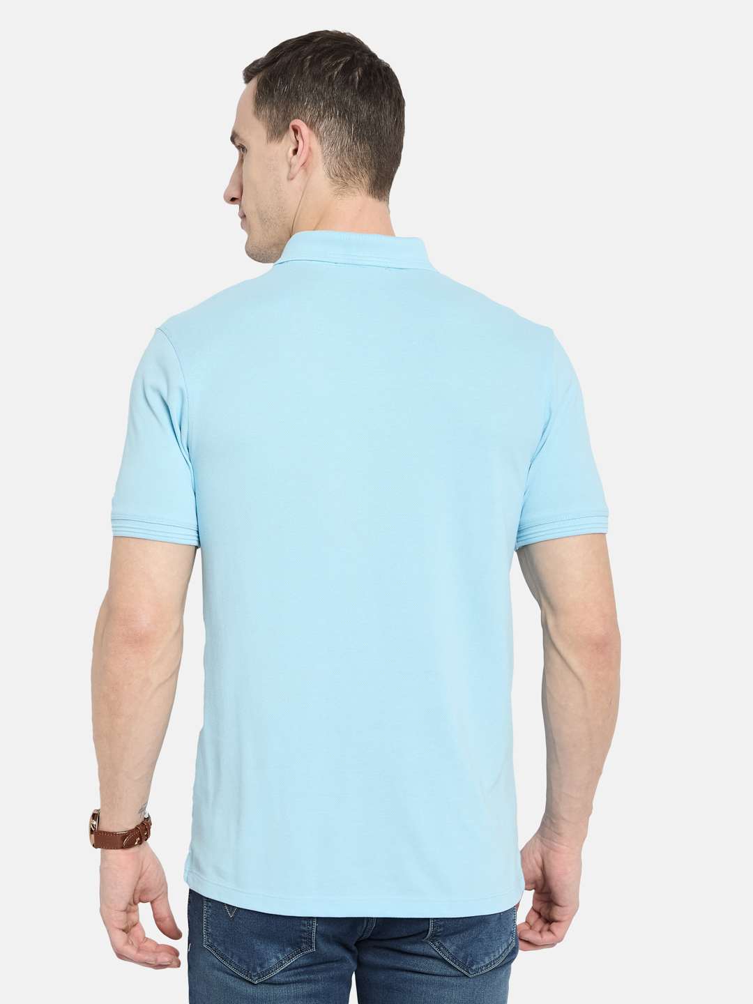Octave Men Polo Collar T-shirt