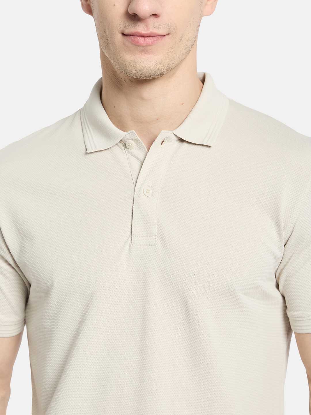 Octave Men Polo Collar T-shirt