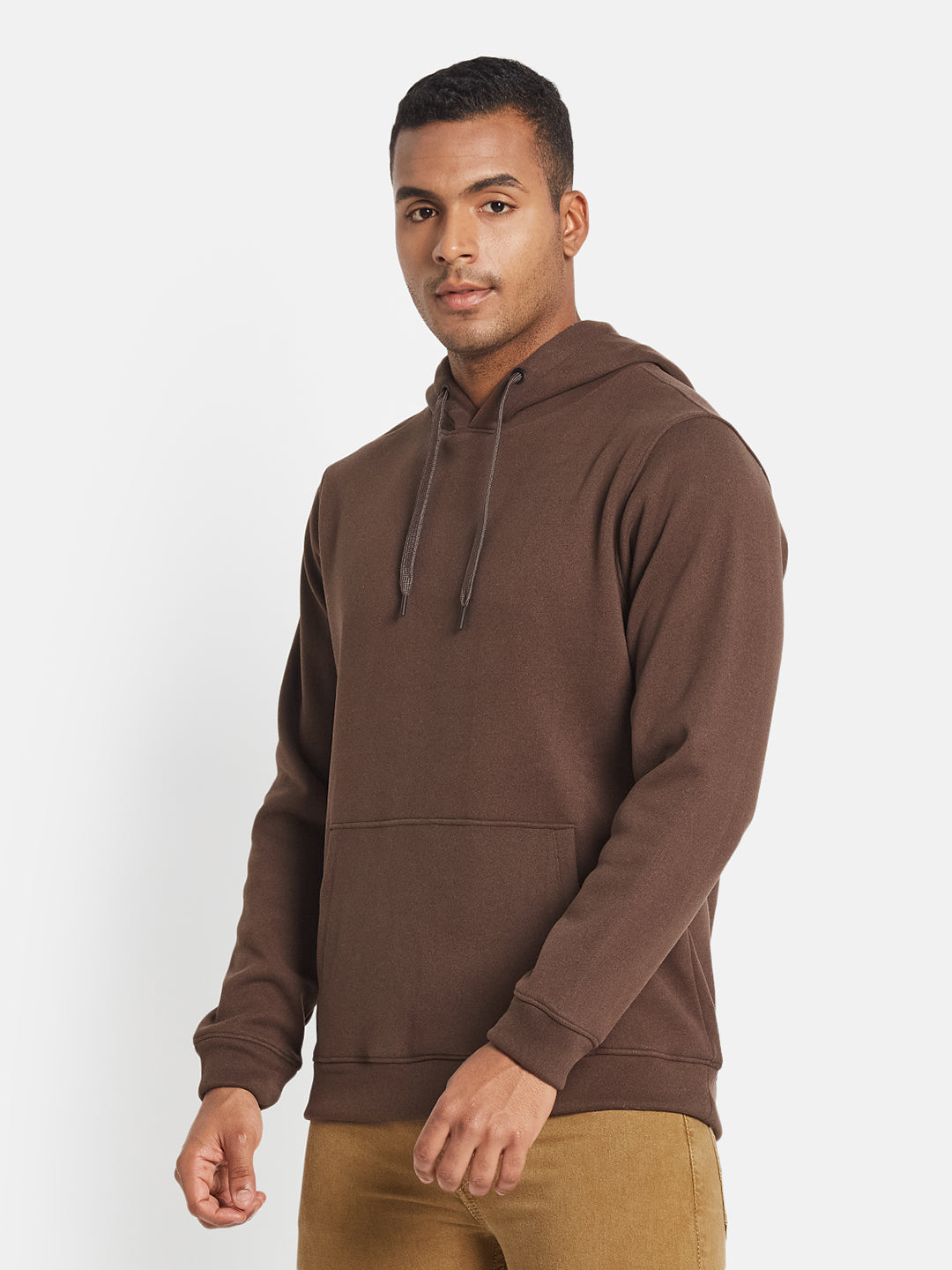 Octave Men Long Sleeves Hooded Sweatshirt