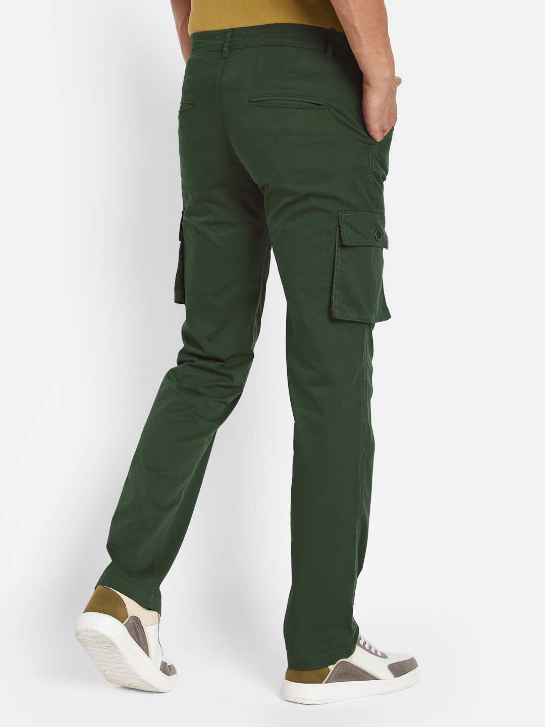 Octave Men Mid-Rise Regular Fit Chinos Trouser