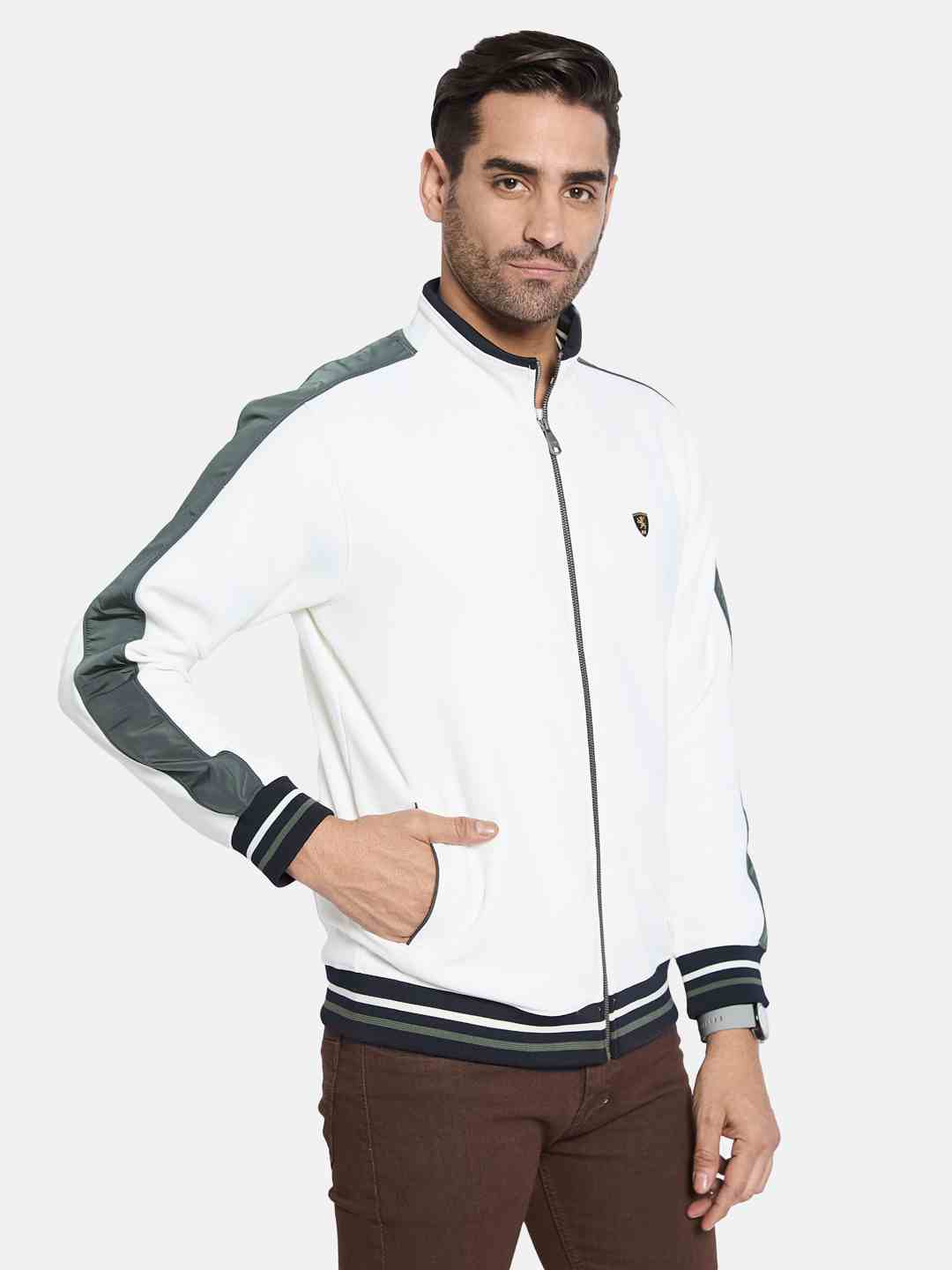 Octave Men Front-Open Sweatshirt