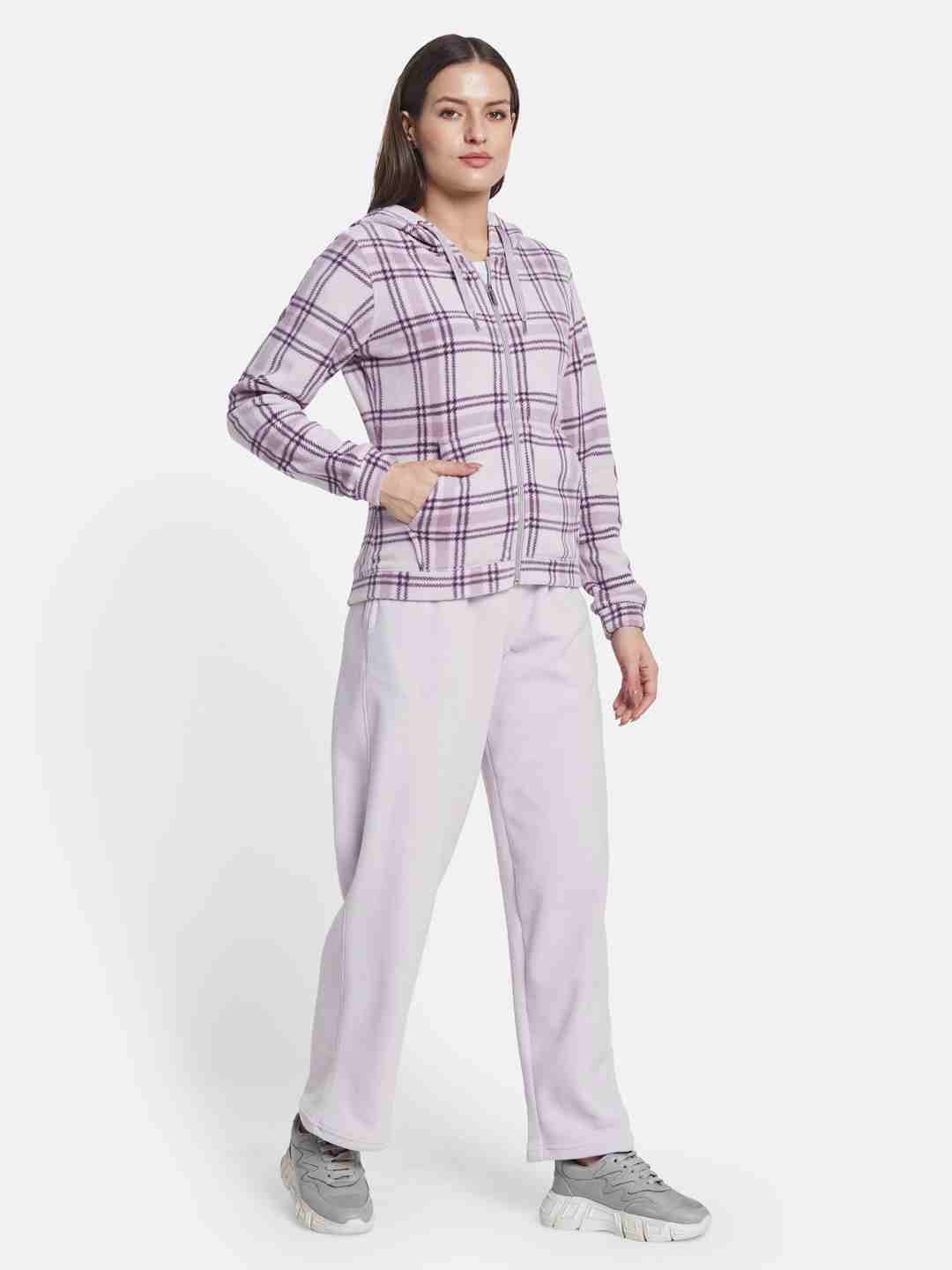 Mettle Women Checked Track Suits