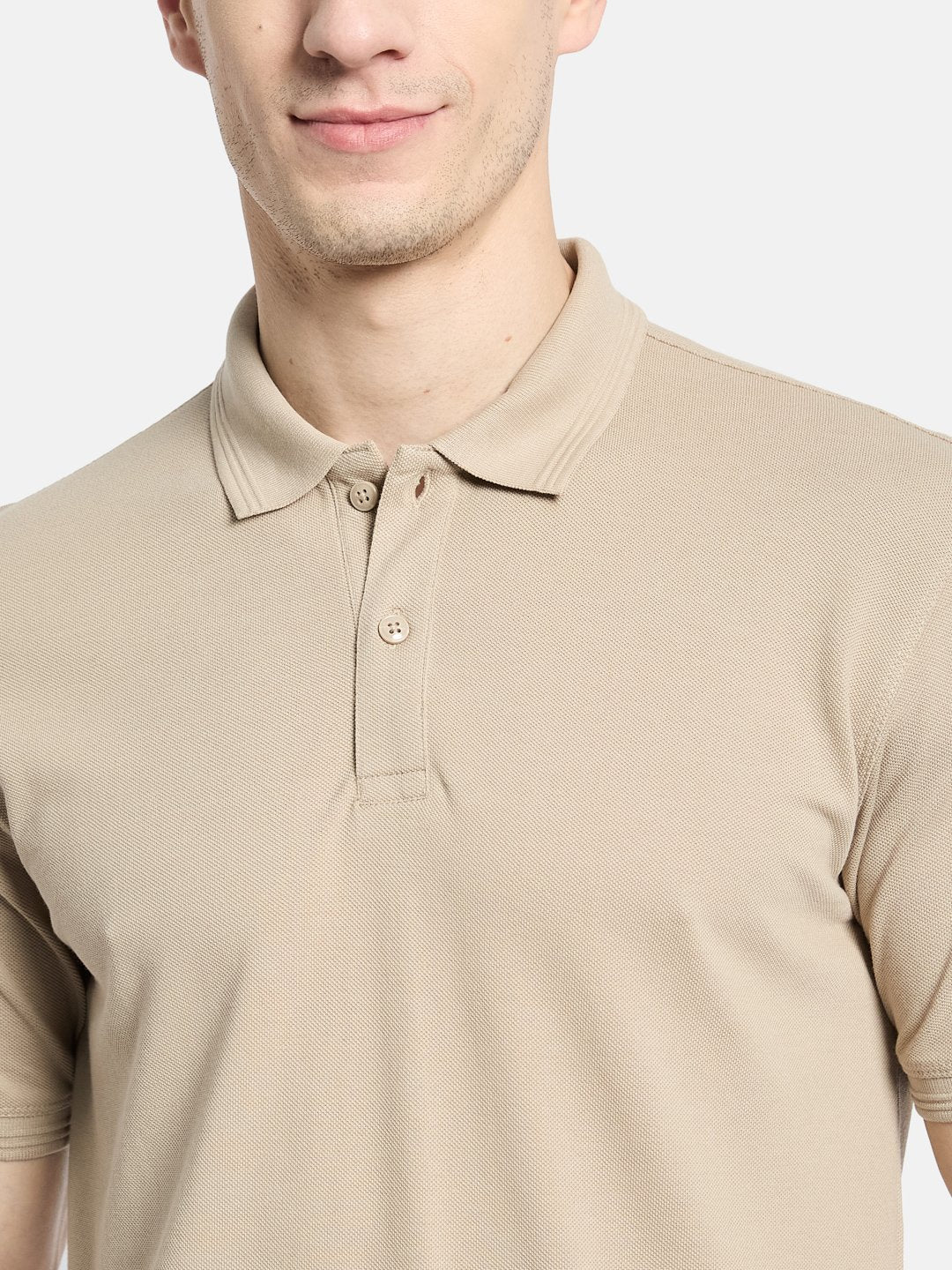 Octave Men Polo Collar T-shirt