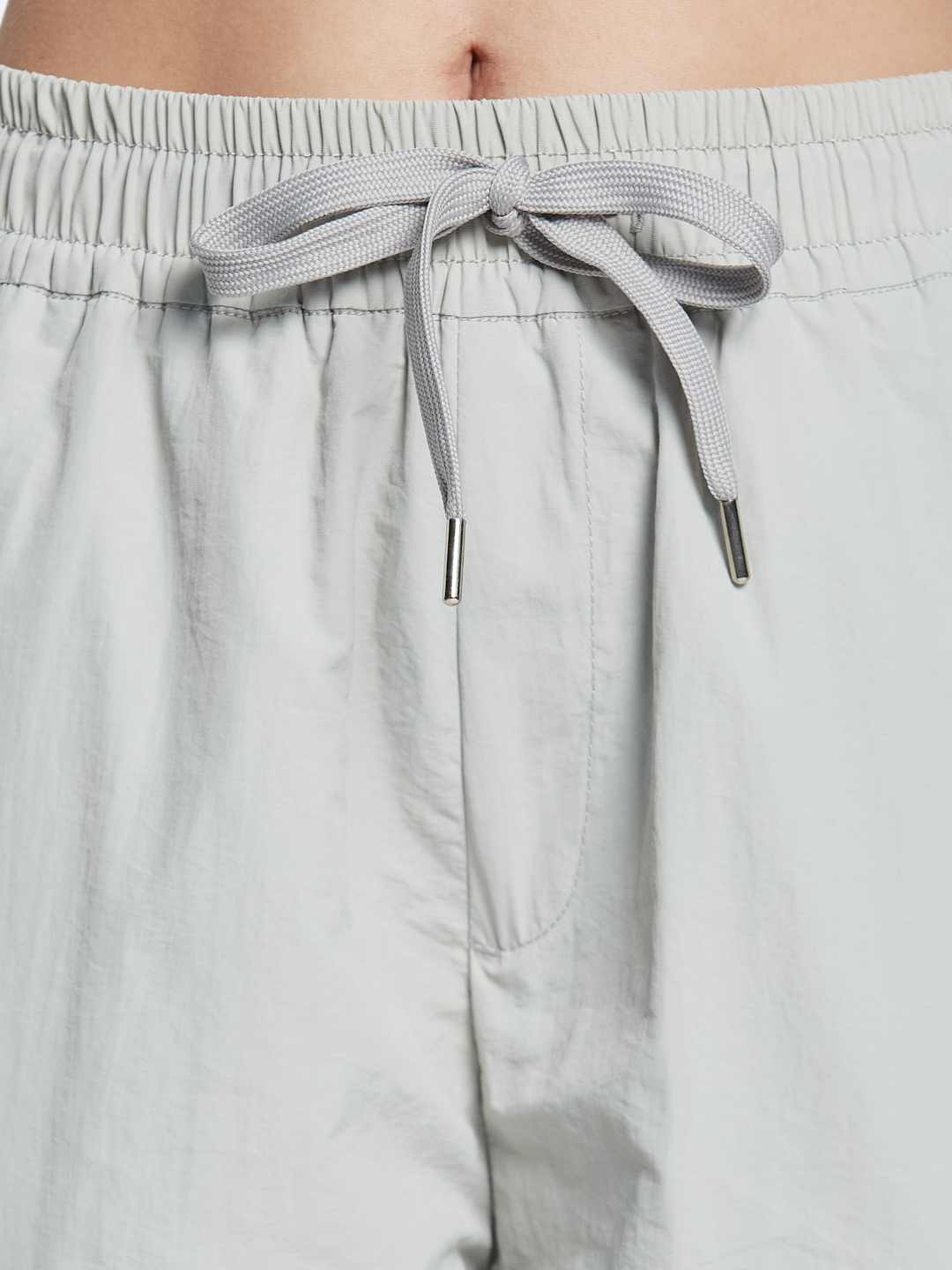 METTLE Women Cotton Mid-Rise Cargo Style Track Pants