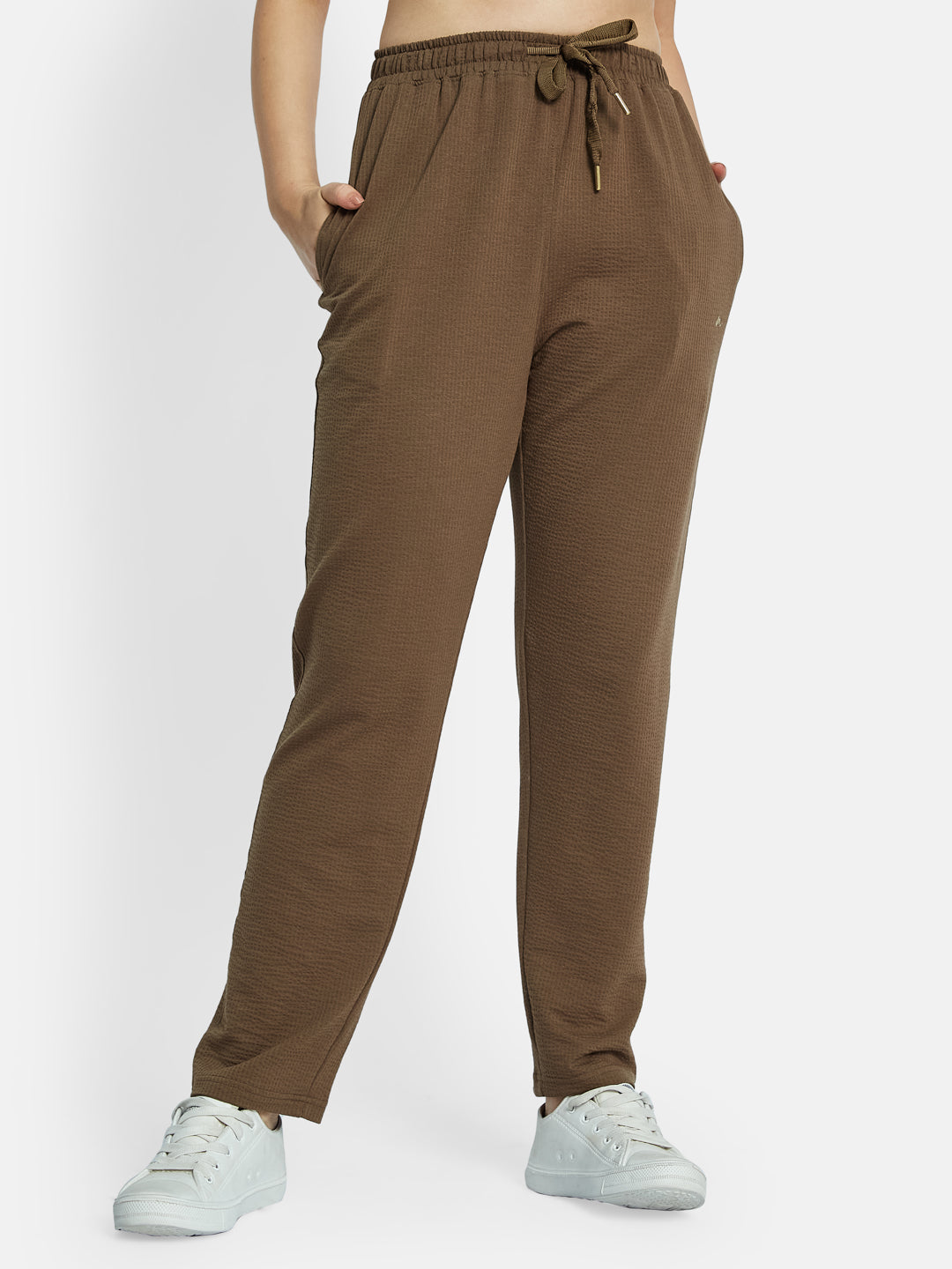 METTLE Women Textured Track Pants