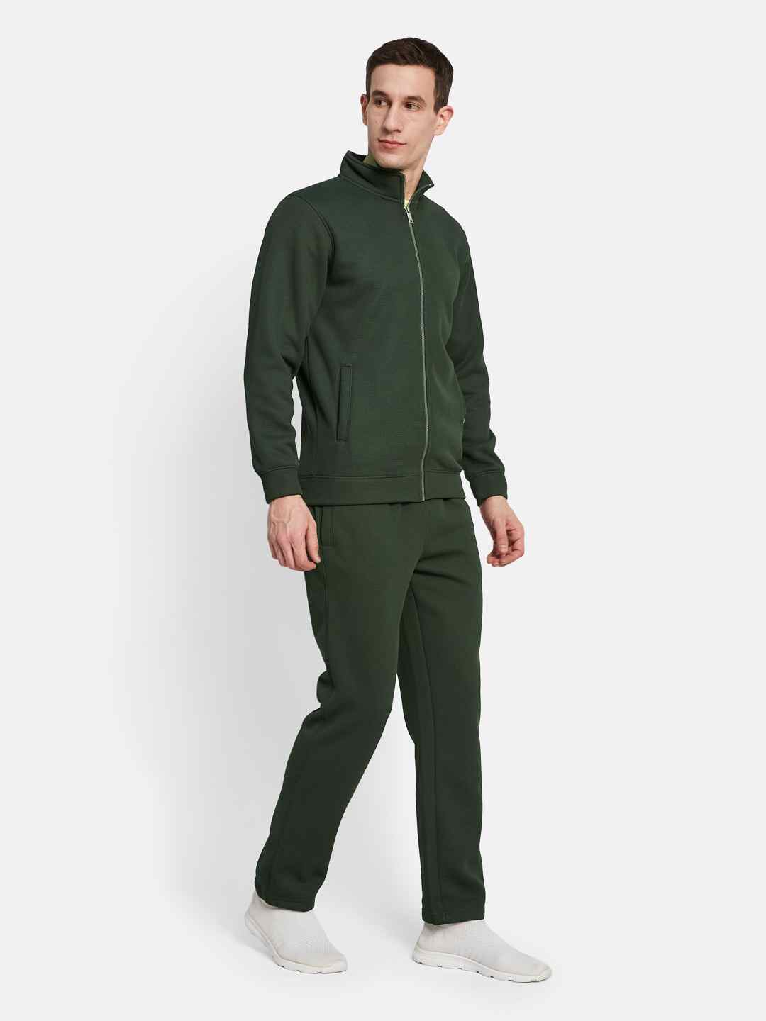 Octave Men Mock Collar Tracksuit