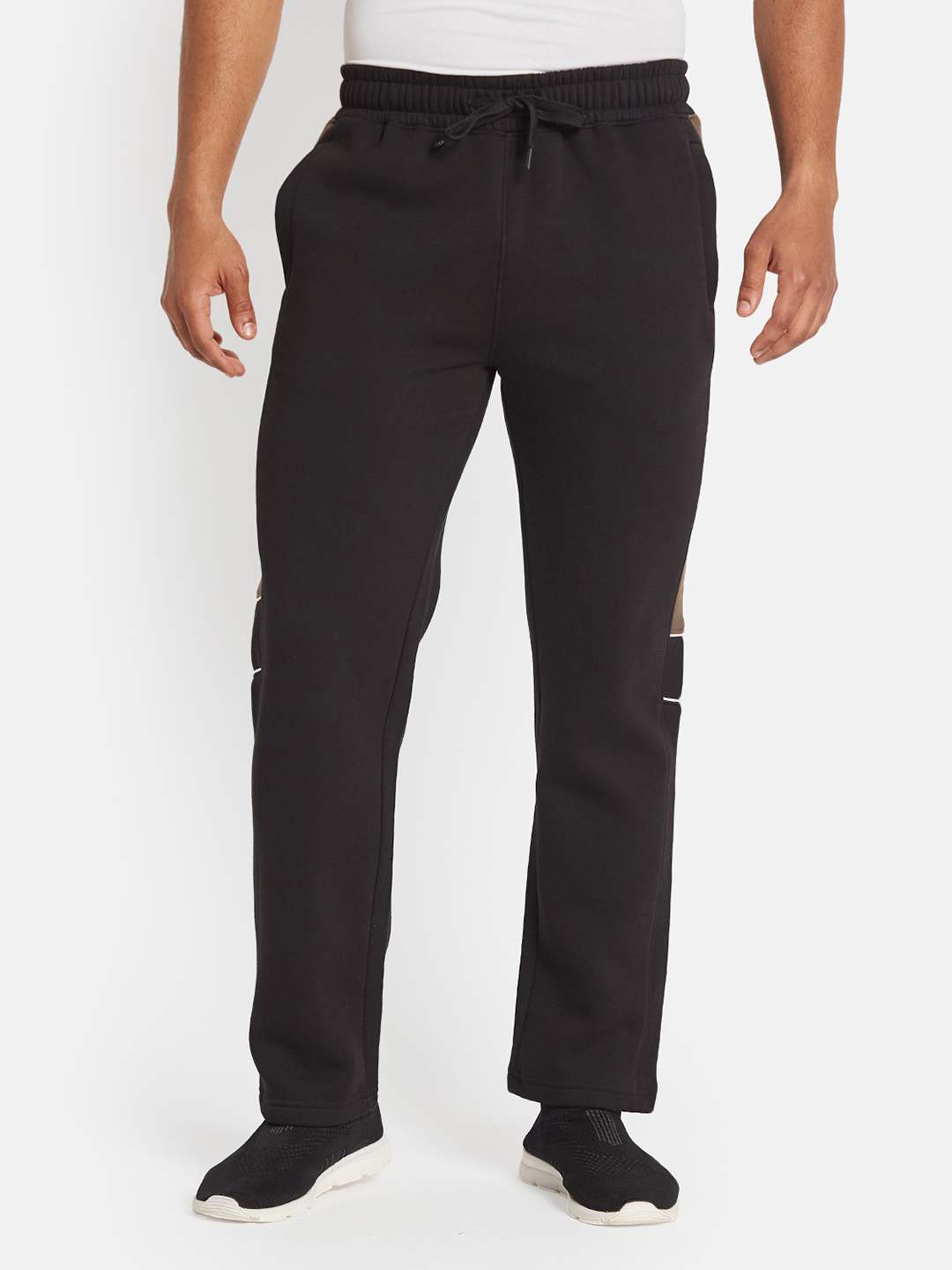 Octave Men Regular Fit Mid Rise Track Pants