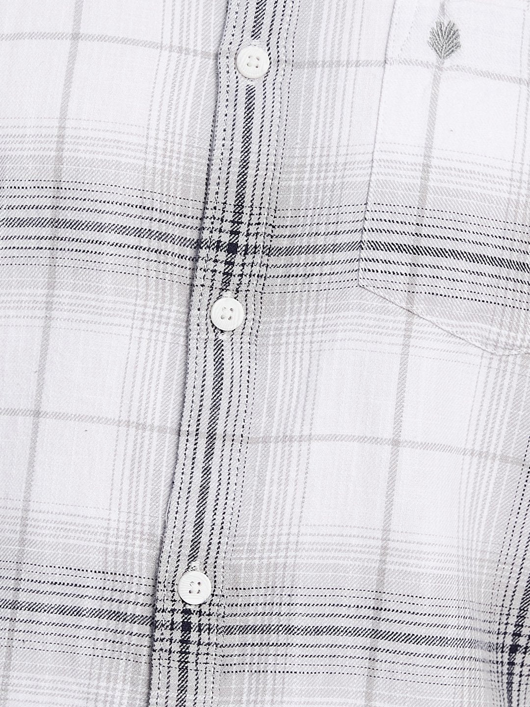 METTLE Men Opaque Checked Casual Shirt