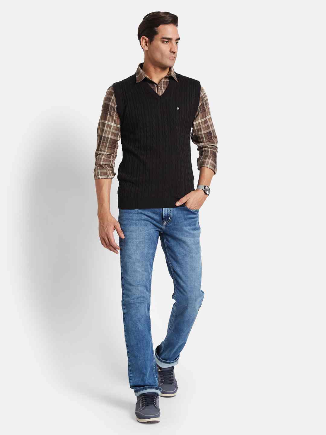 METTLE Men Sweater Vest