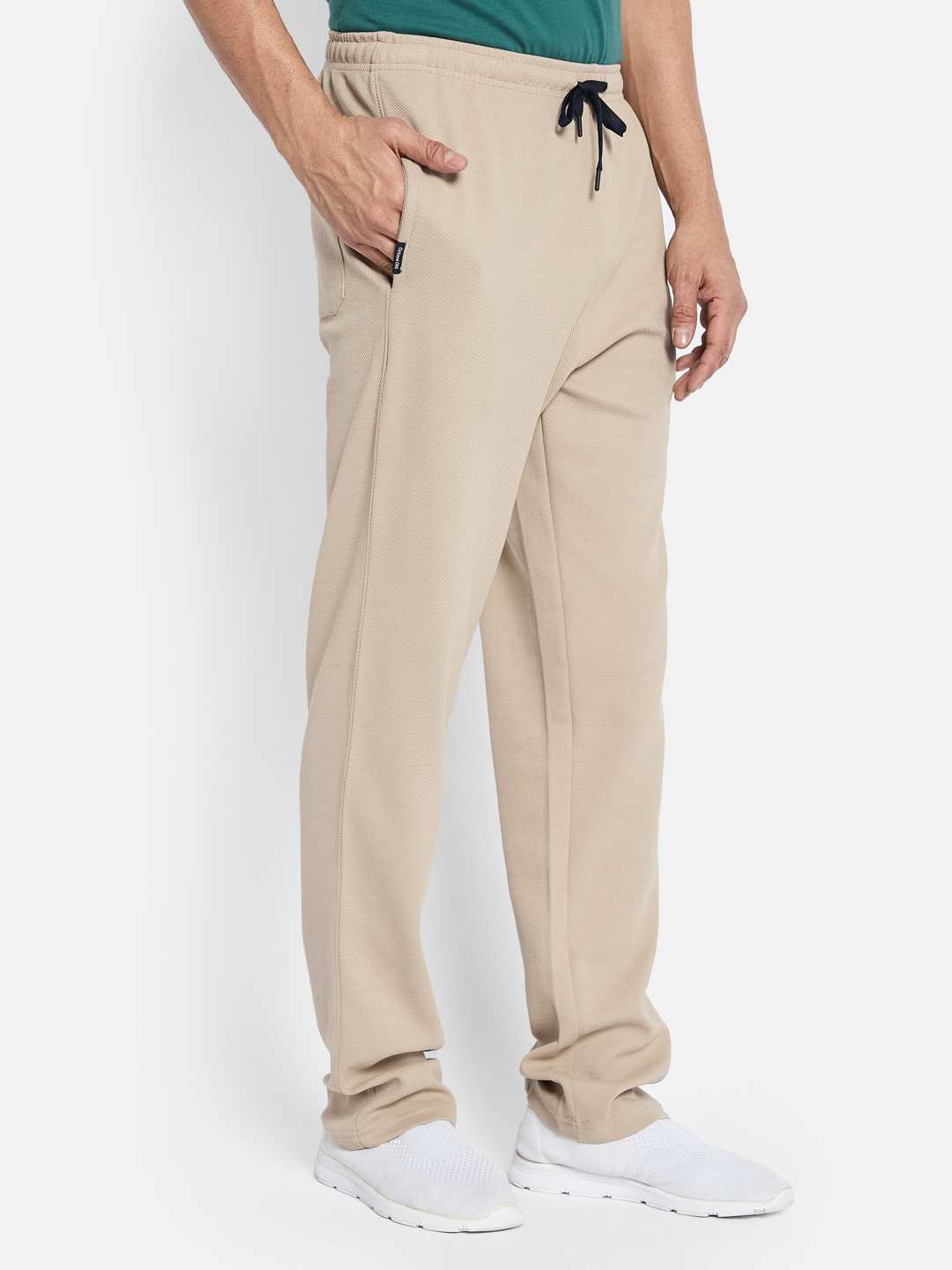 Octave Men Cotton Mid-Rise Regular Fit Track Pant