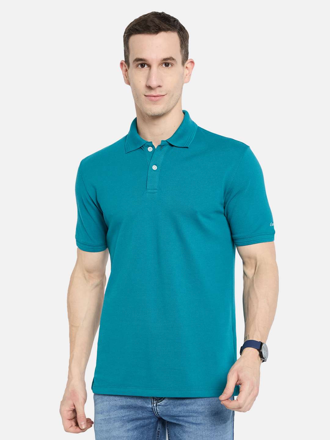 Octave Men Polo Collar T-shirt