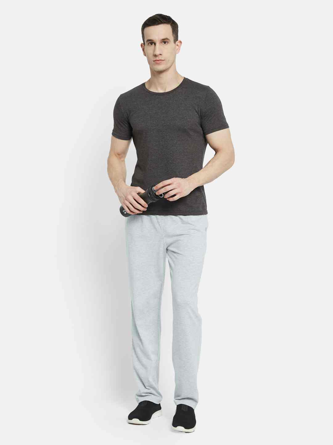 Octave Men Cotton Mid-Rise Track Pants