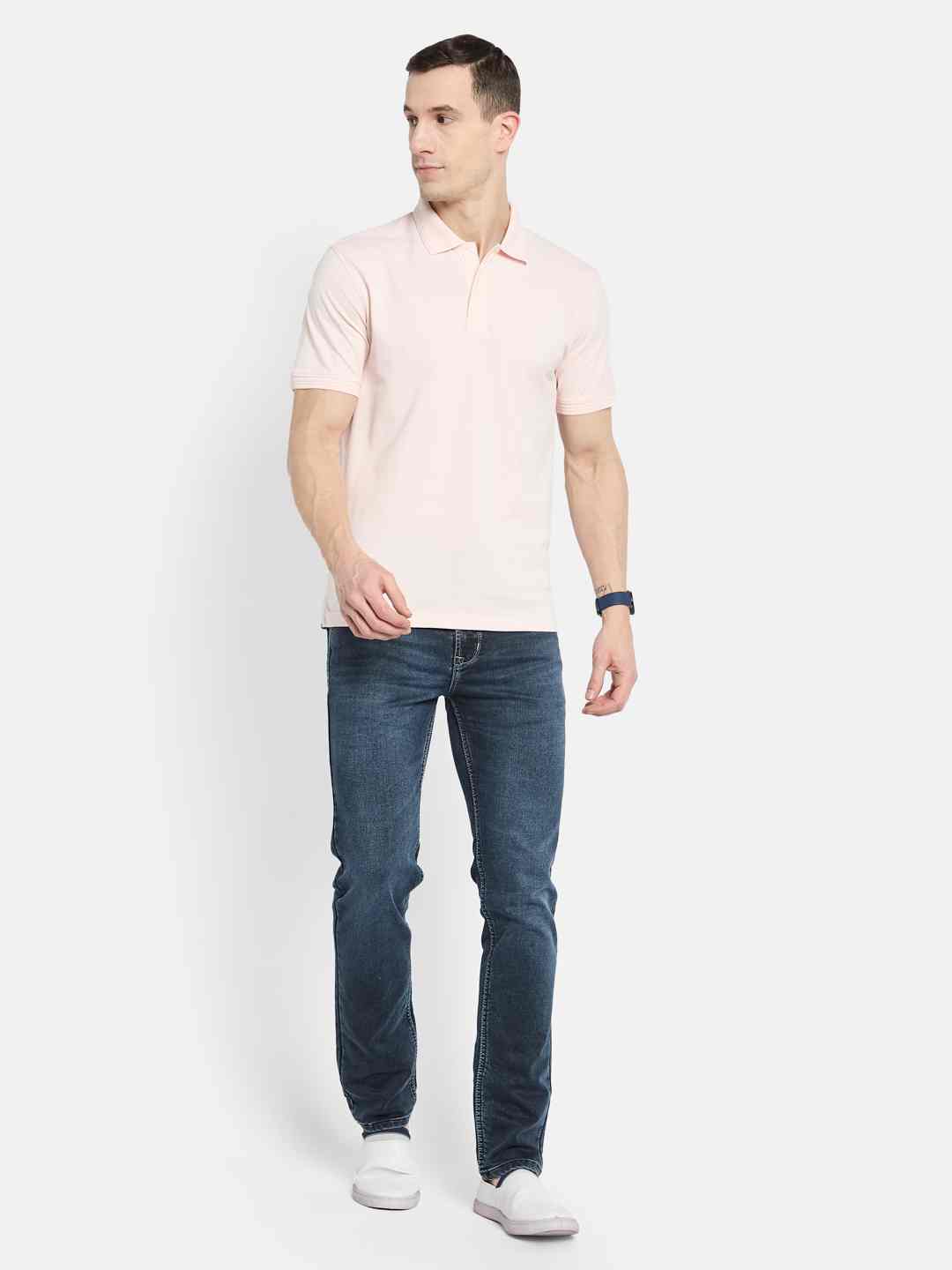 Octave Men Polo Collar T-shirt