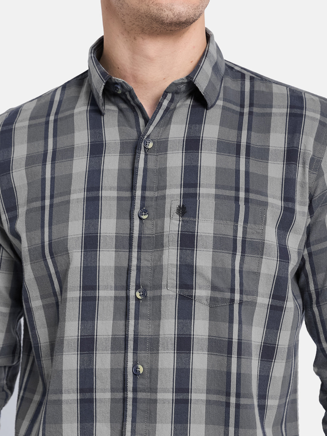 METTLE Men Multi Stripes Opaque Striped Casual Shirt