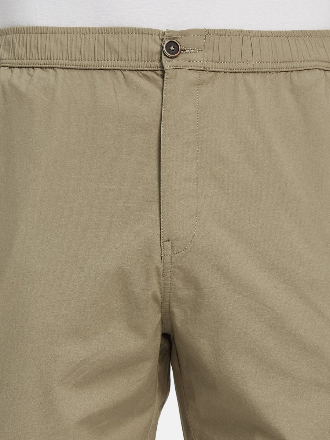 Octave Men Cotton Slim Fit Mid-Rise Cargo