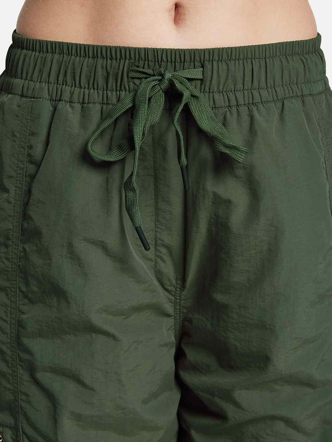 METTLE Women Mid Rise Regular Fit Cotton Track Pants