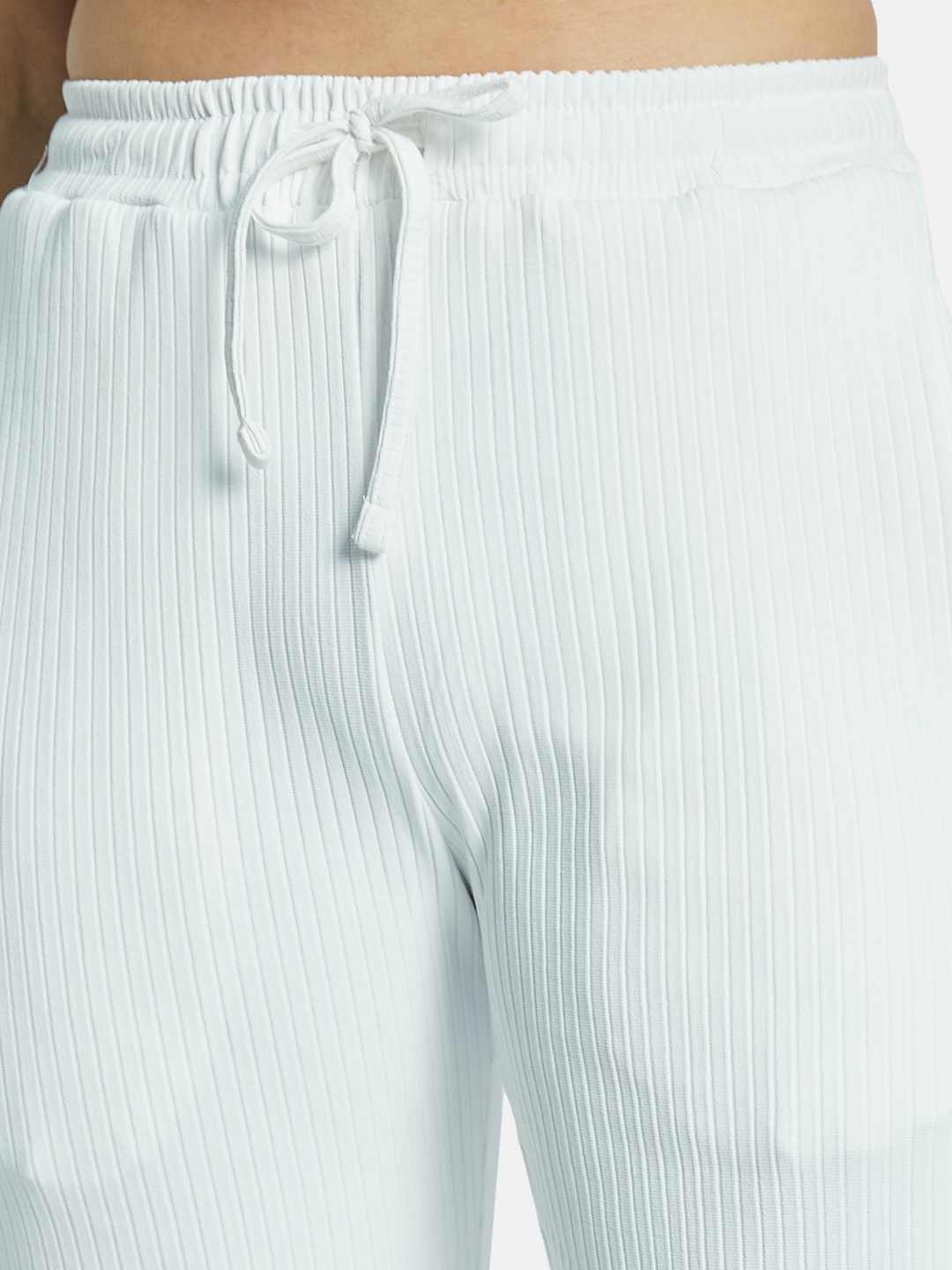 METTLE Women Self Designed Cotton Track Pants