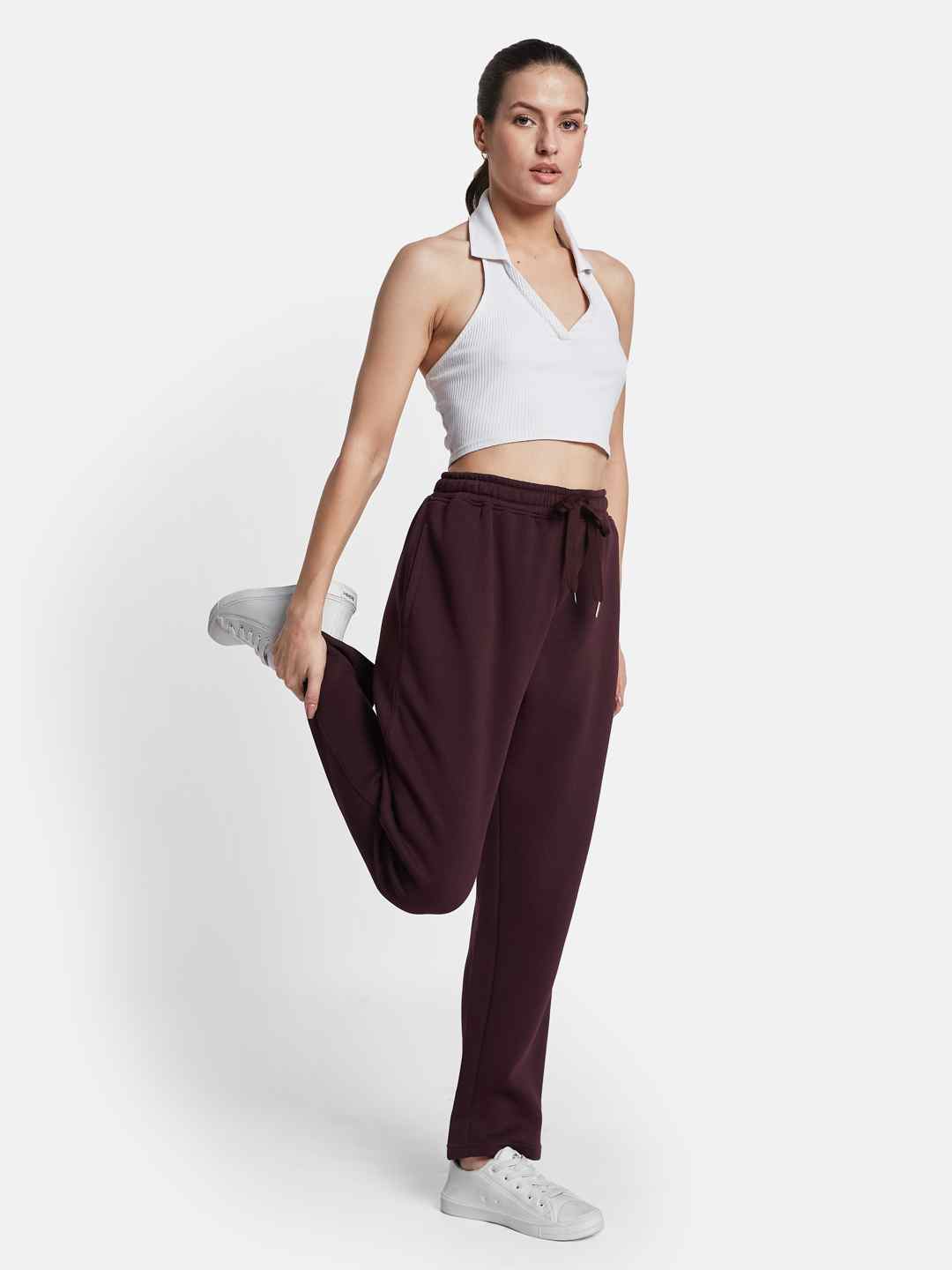METTLE Women Mid Rise Track Pant