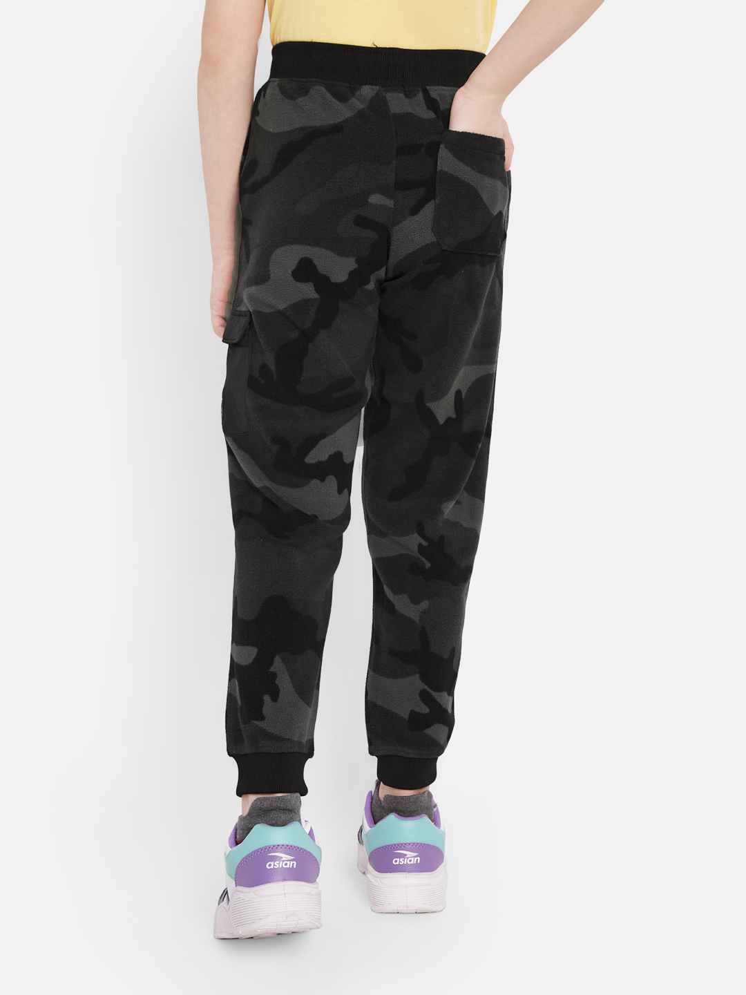 Octave Boys Printed Fleece Joggers