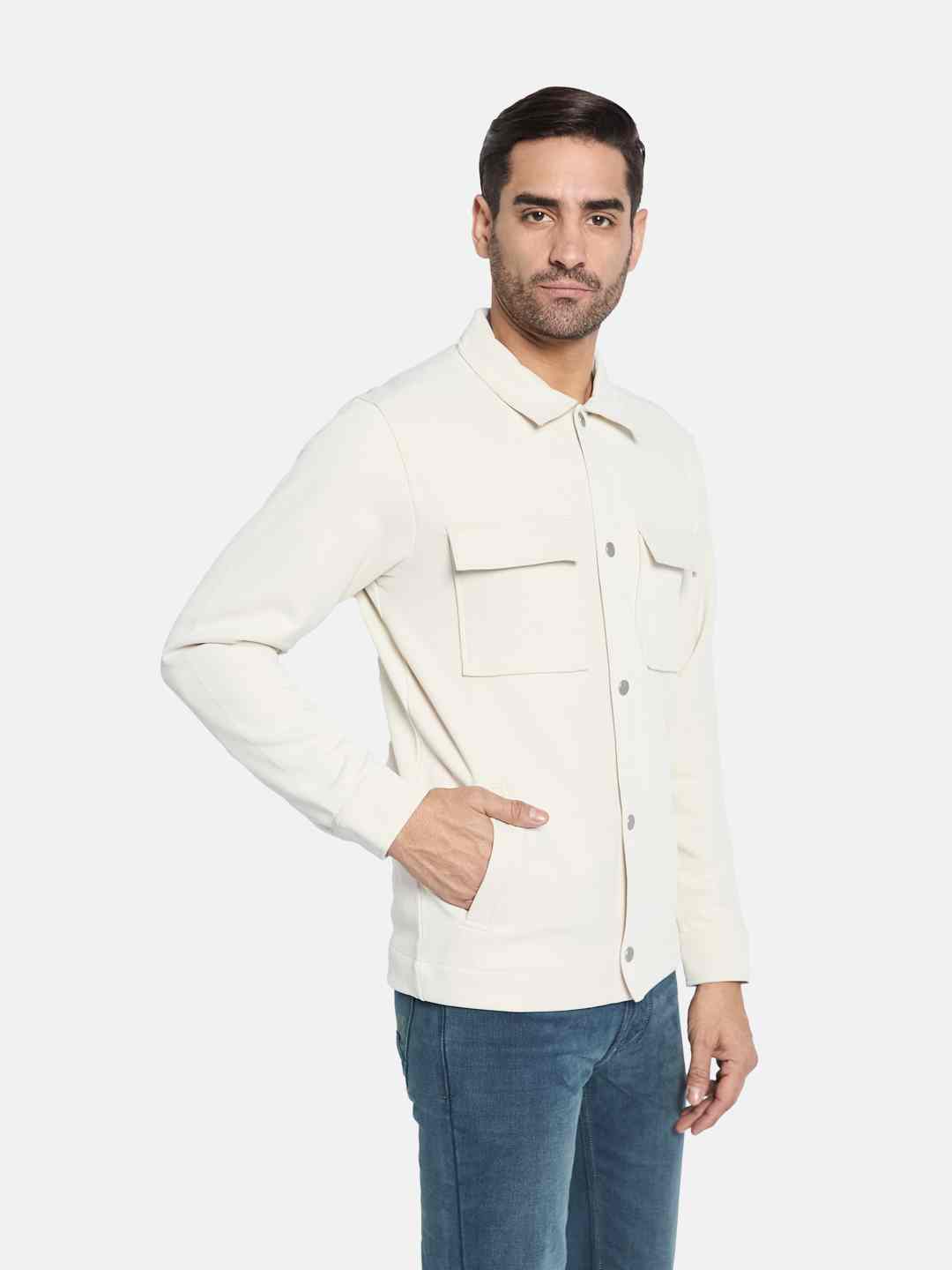 Octave Men Front-Open Sweatshirt