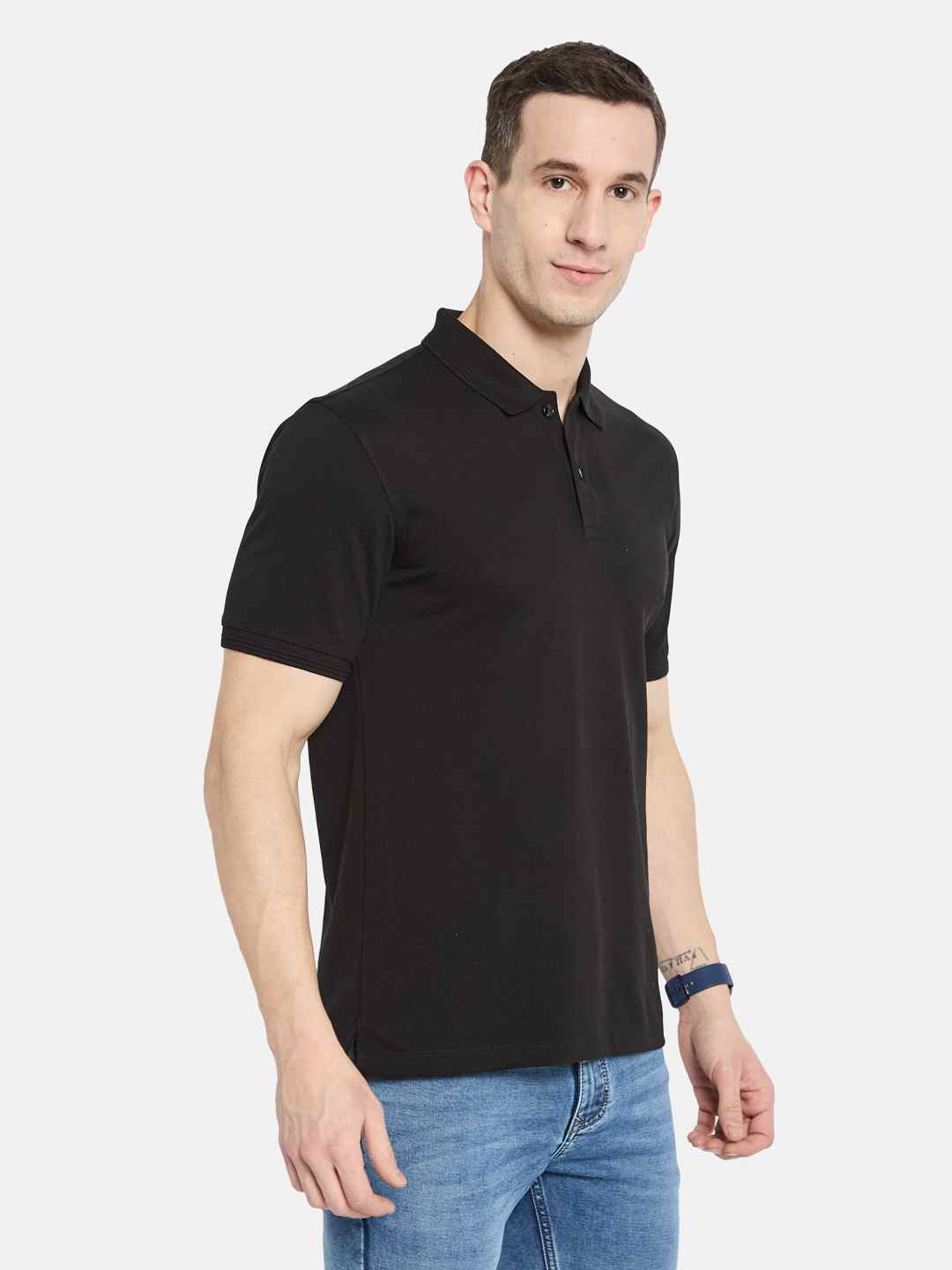 Octave Men Polo Collar T-shirt