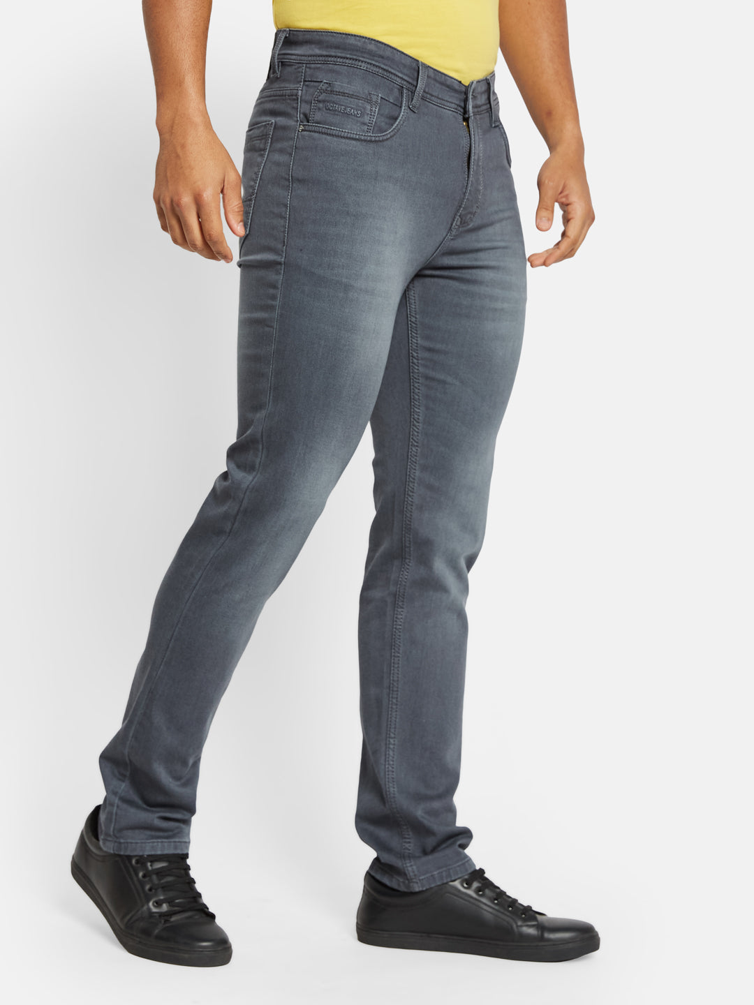 Octave Men Low Distress Light Fade Stretchable Jeans