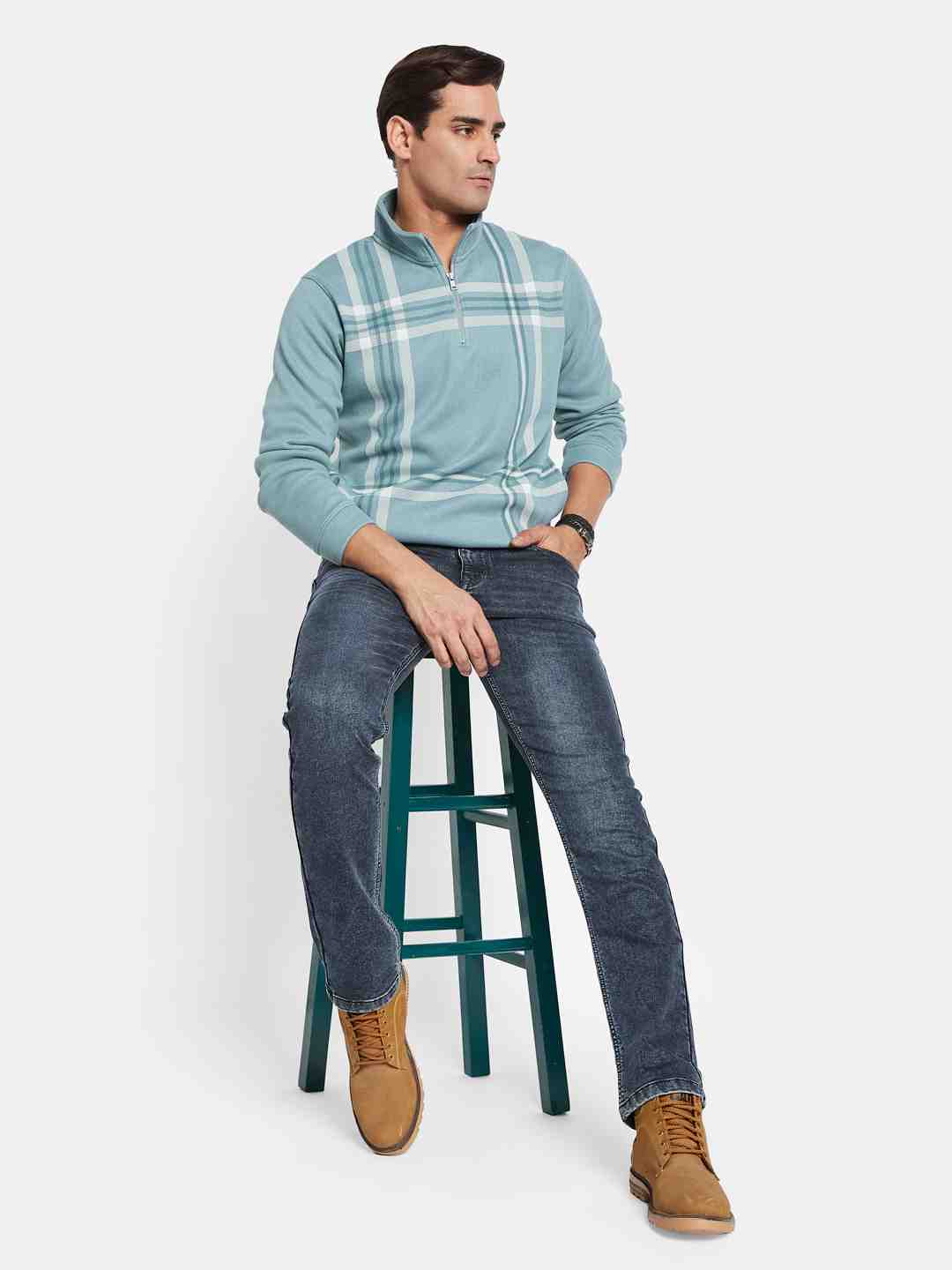 Octave Men Highly Distressed Stretchable Jeans