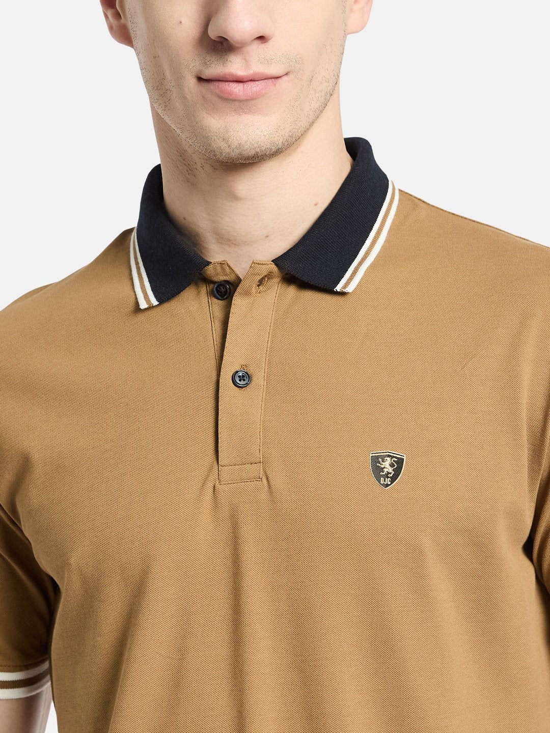 Octave Men Polo Collar T-shirt