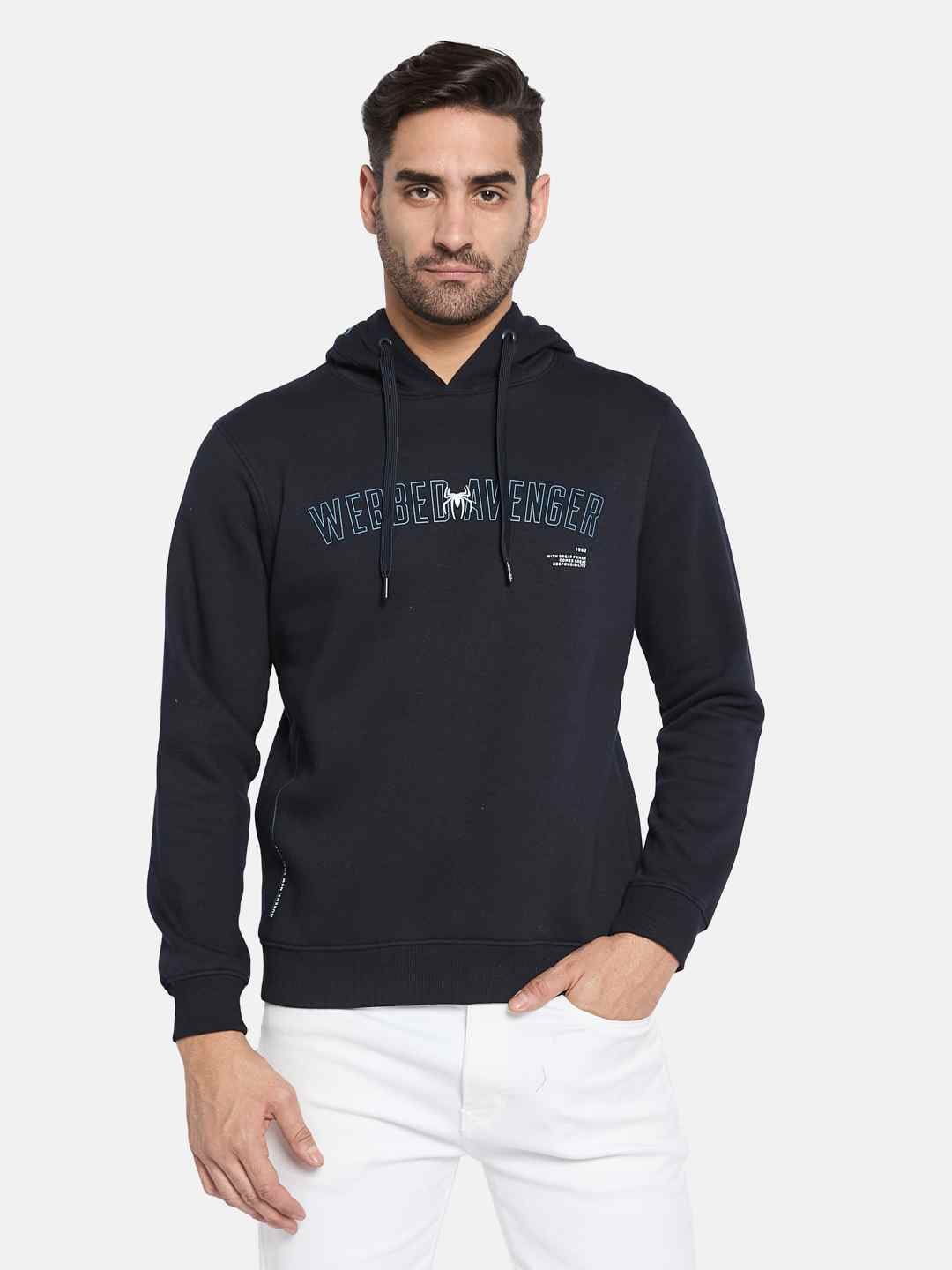 Octave Men Hooded Pullover Sweatshirt