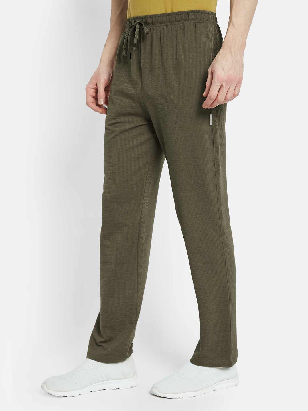 Octave Men Cotton Side Pockets Track Pants