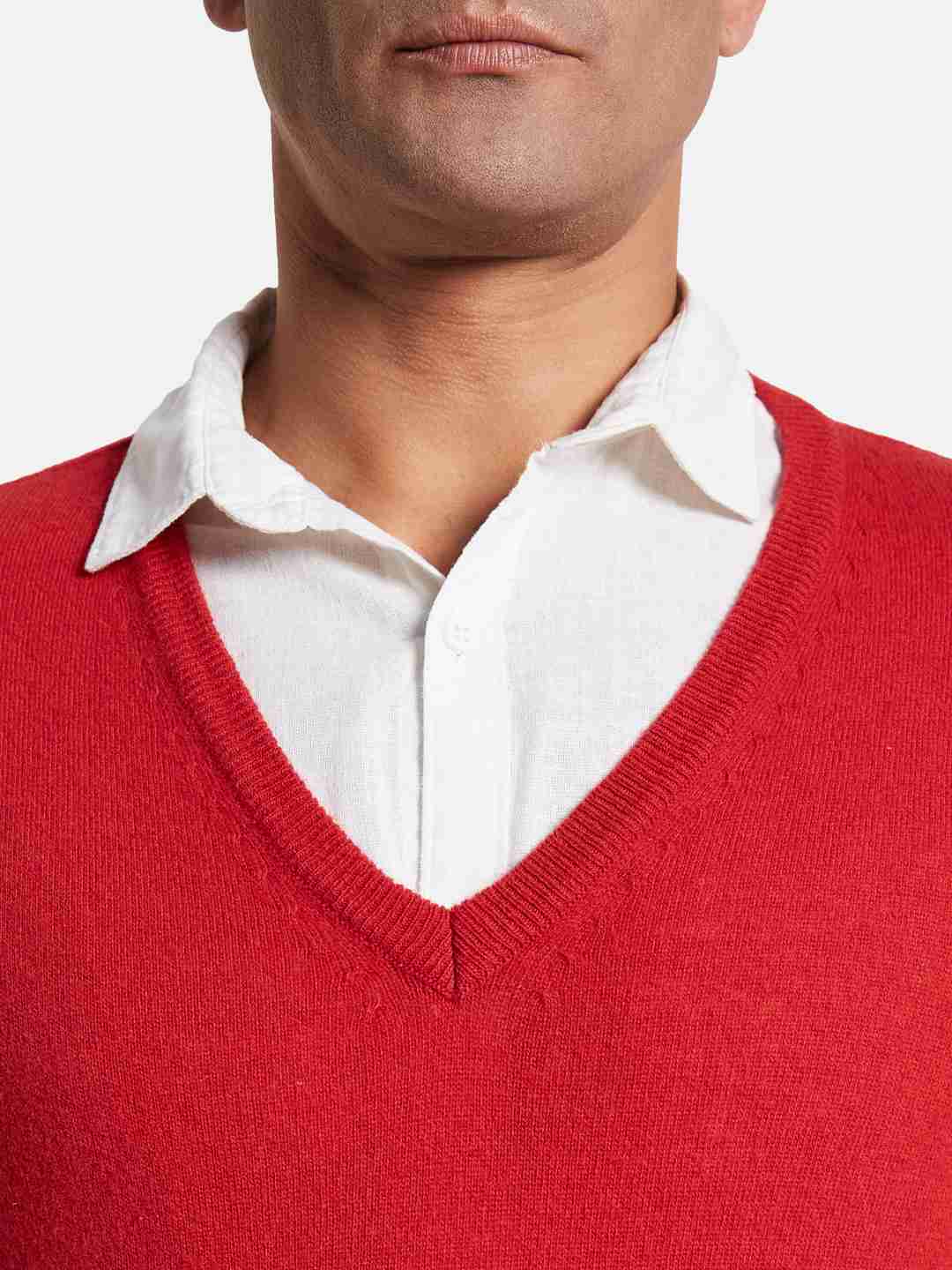 METTLE Men Woollen Pullover
