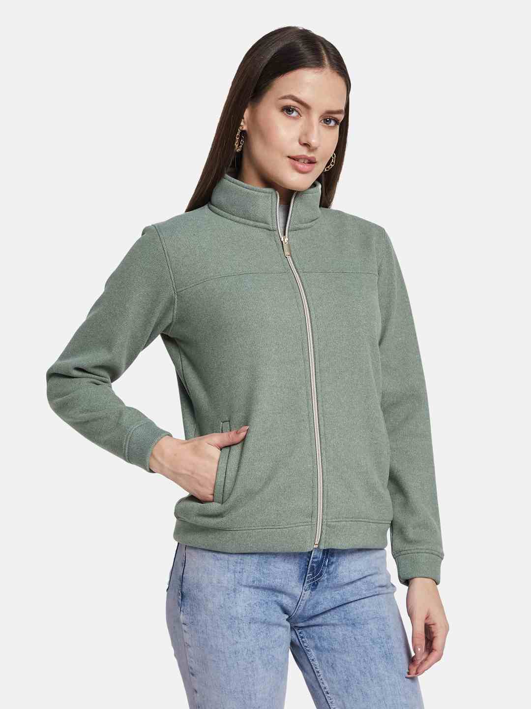 METTLE Women Long Sleeves Sweatshirt