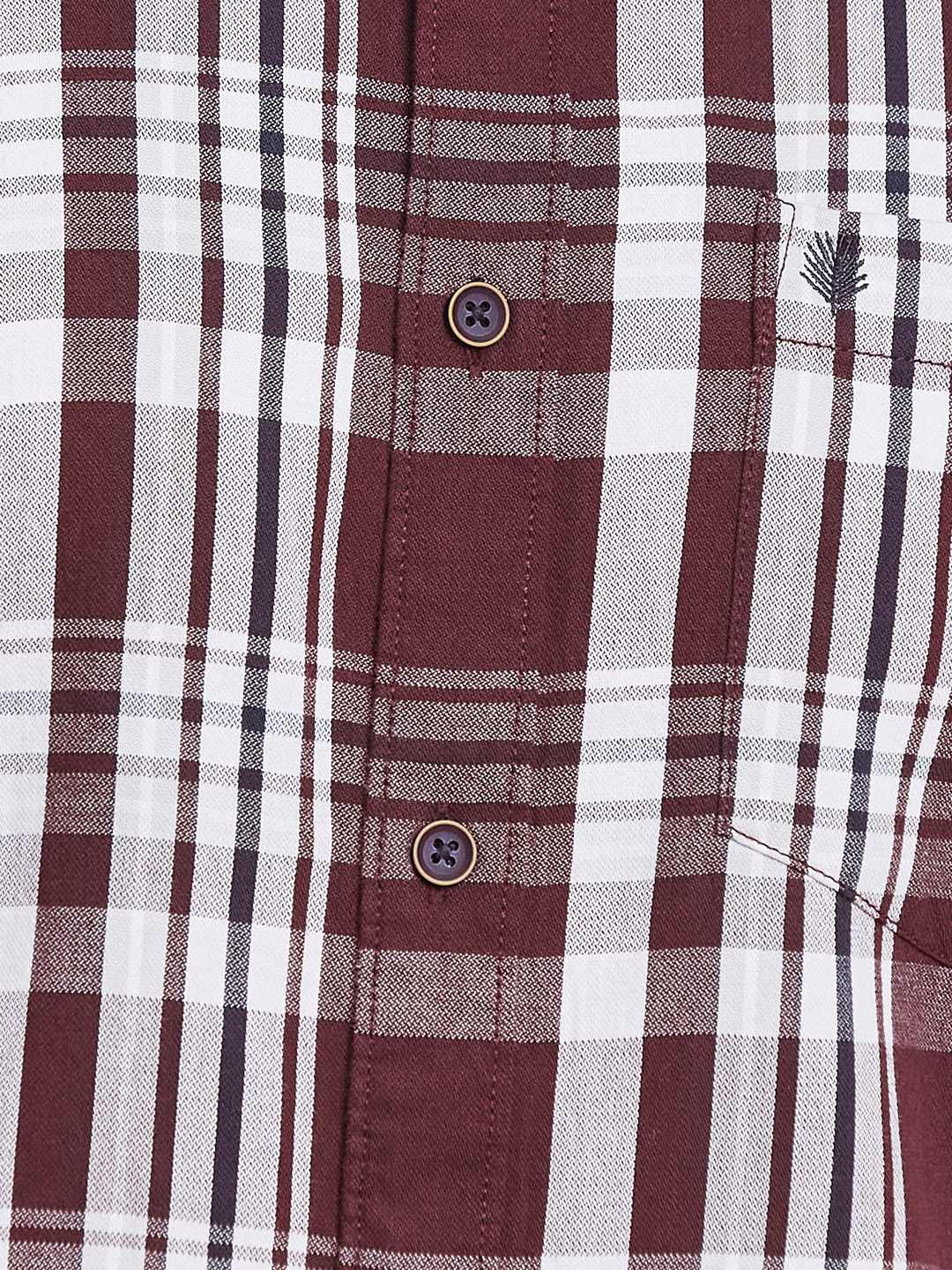 METTLE Men Multi Stripes Opaque Striped Casual Shirt