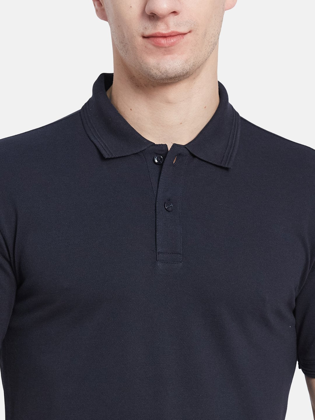 Octave Men Polo Collar T-shirt