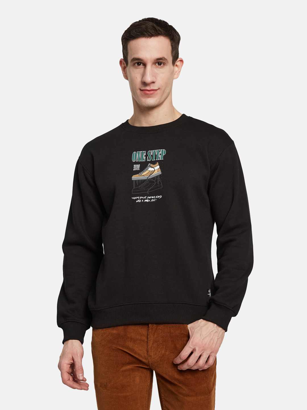 Octave Men Printed Sweatshirt