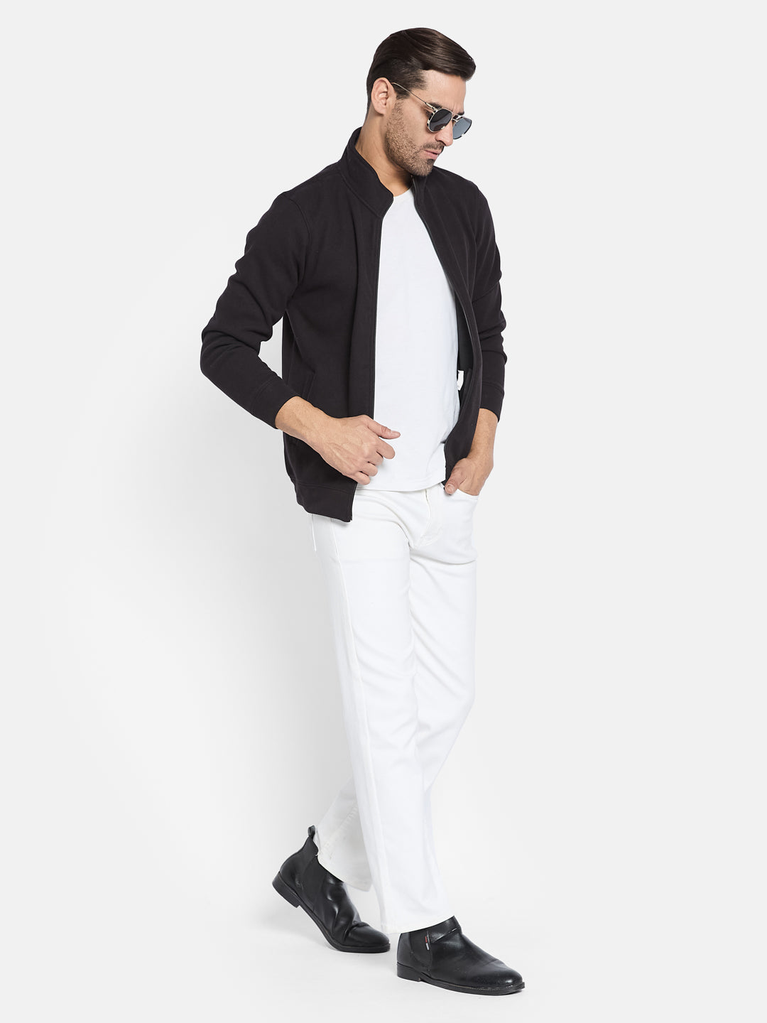 Octave Men Front-Open Sweatshirt