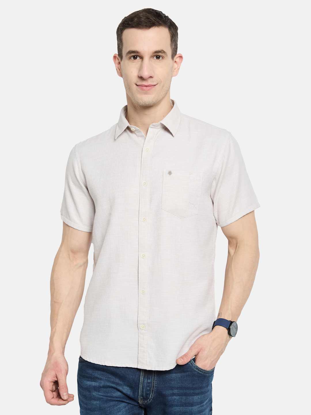 METTLE Men Opaque Casual Shirt