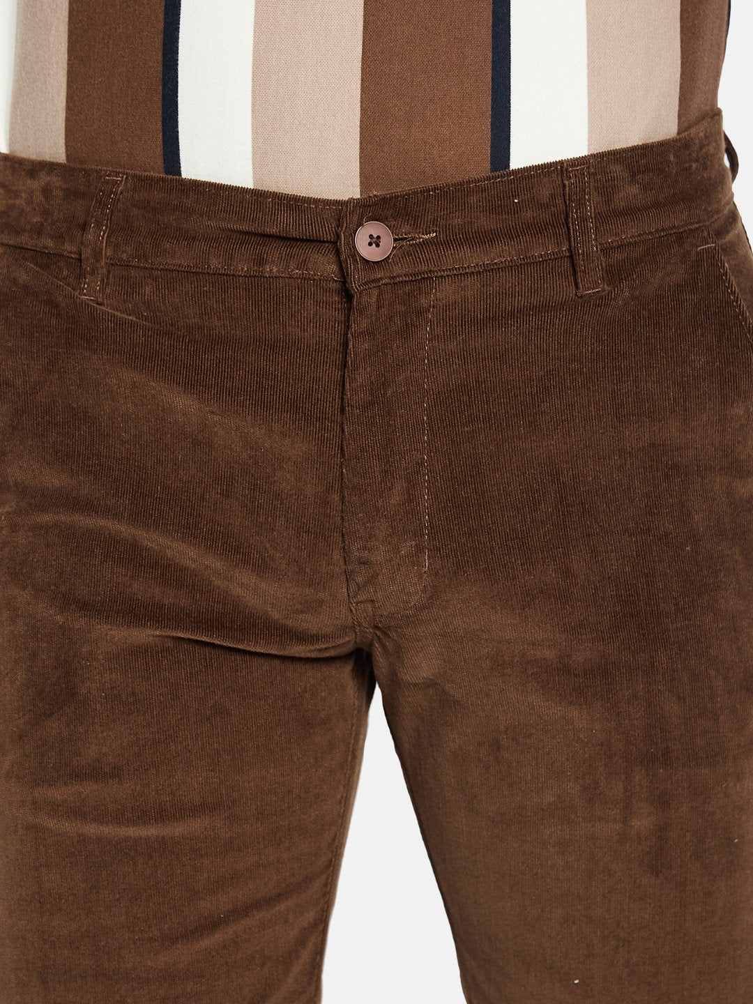 Octave Men Regular Fit Chinos Cotton Trousers