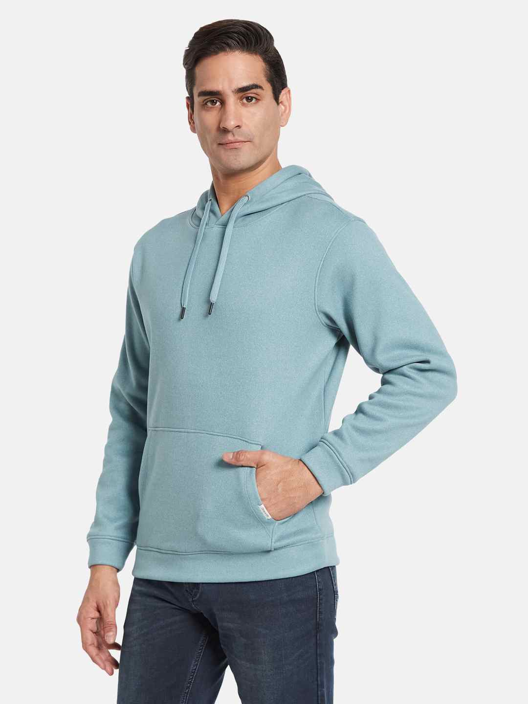 Octave Men Hooded Long Sleeves Sweatshirt
