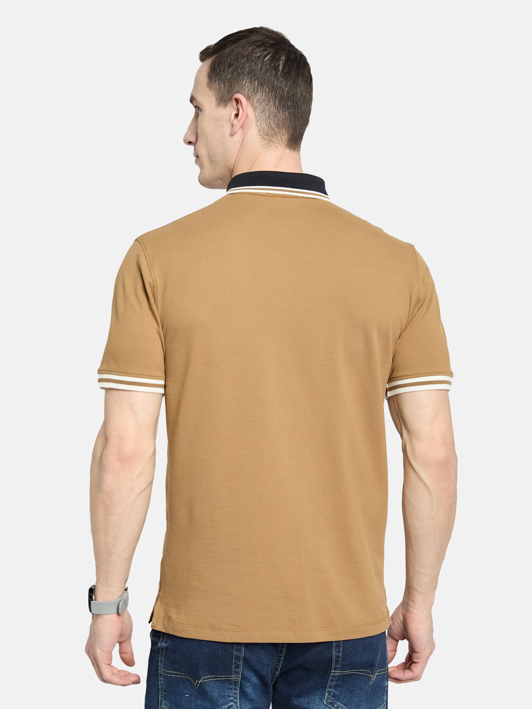 Octave Men Polo Collar T-shirt