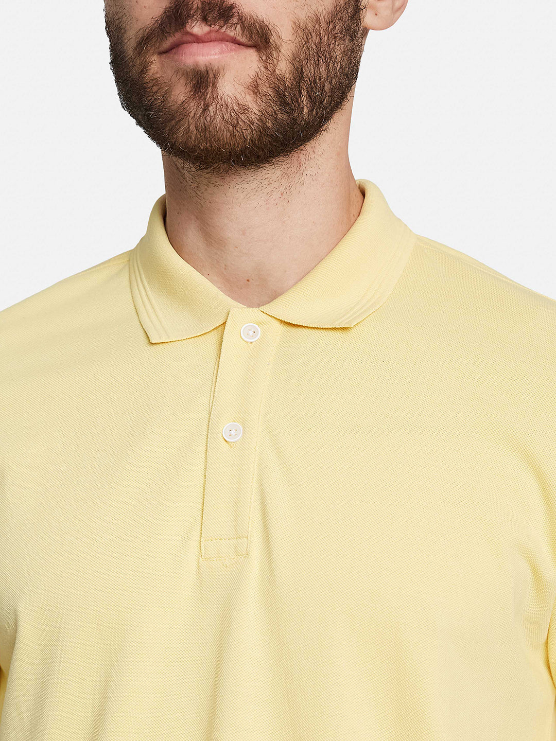 Octave Polo Collar Cotton T-Shirt