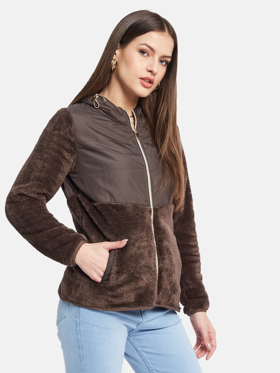 METTLE Women Hooded Sweatshirt