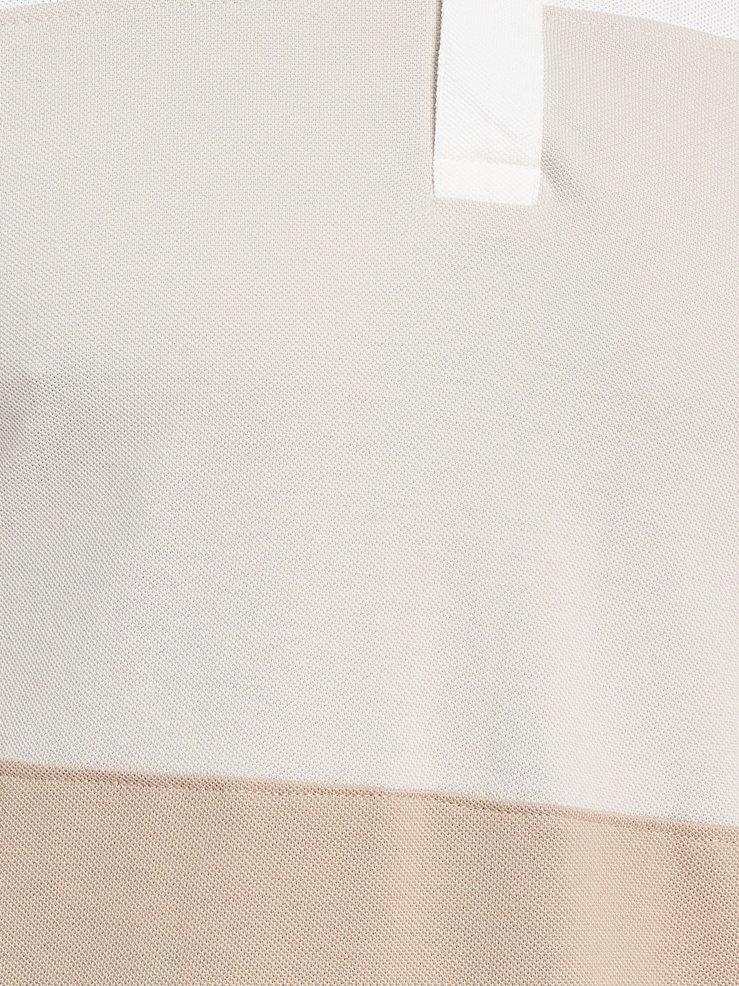 Octave Men Colourblocked Polo Collar T-shirt