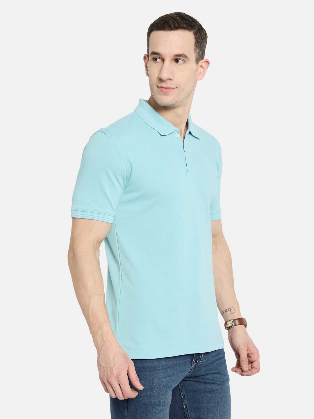 Octave Men Polo Collar T-shirt